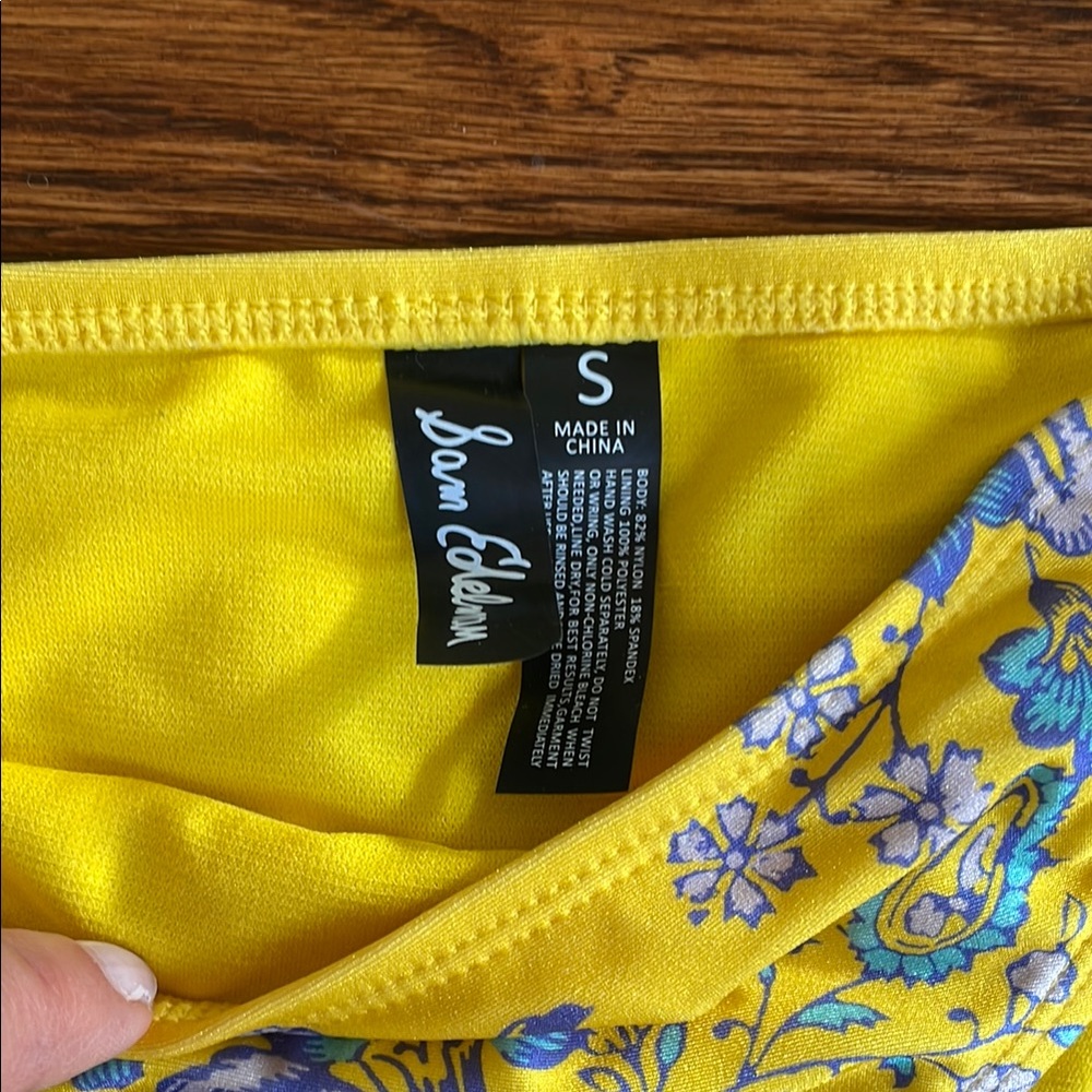 Yellow Floral Bikini Set - Picture 2 of 6